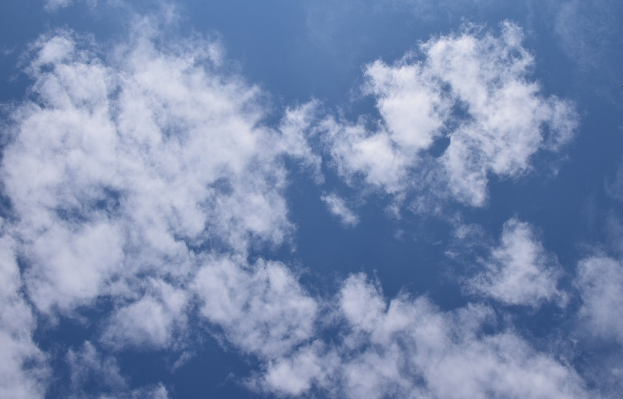 fanciful clouds cloudscape skyscape free photo