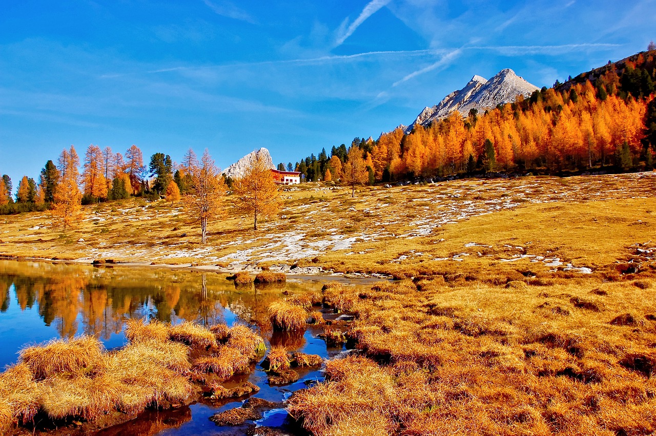 fanes alm  lavinores  dolomites free photo