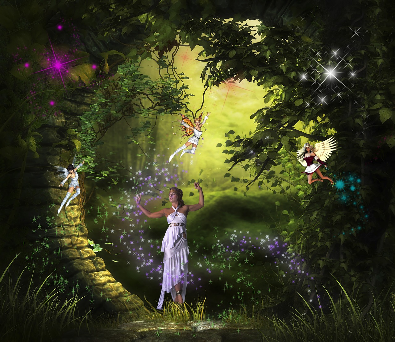 fantasy fairy magic free photo