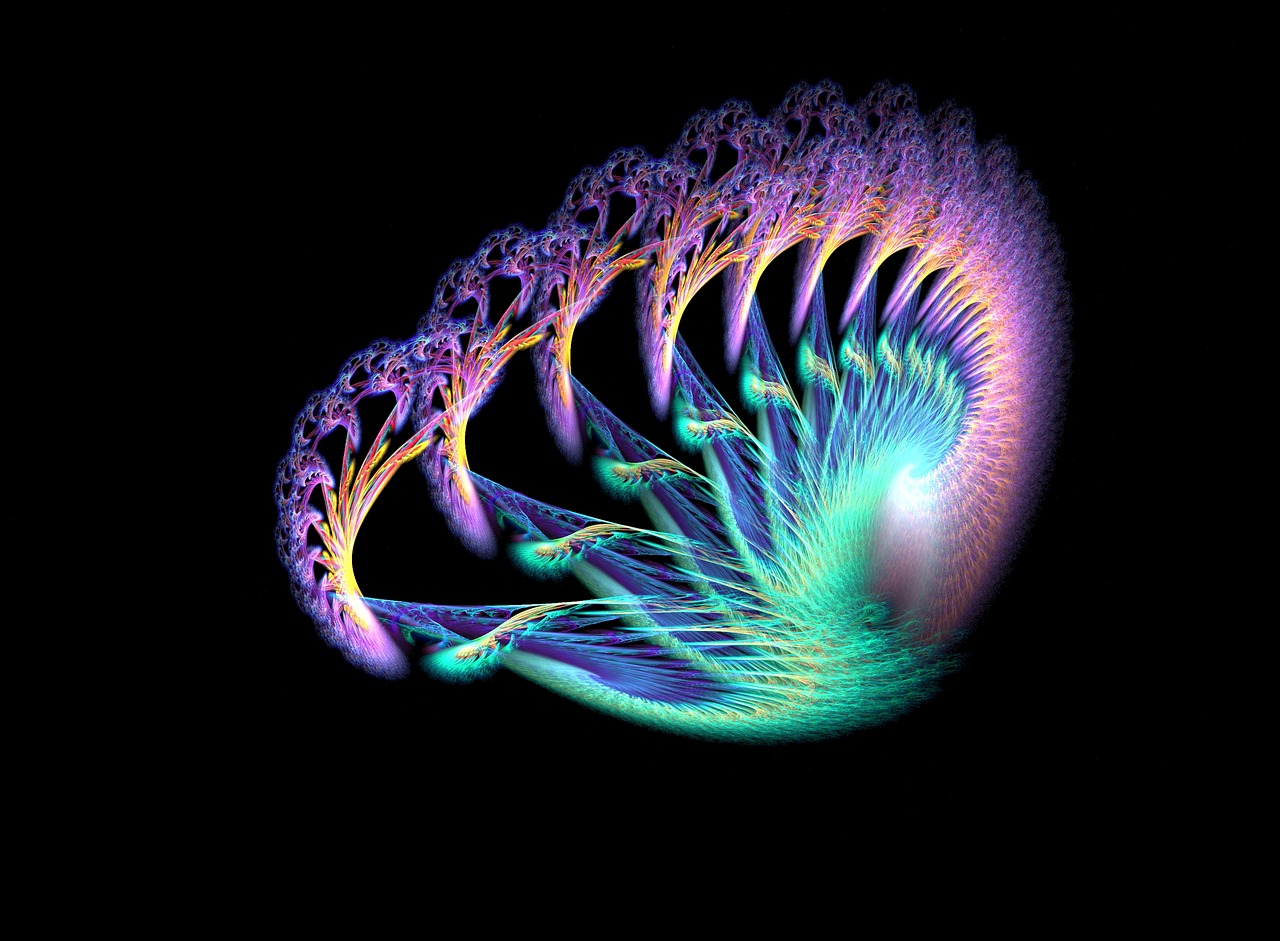 fantasy colors fractal free photo
