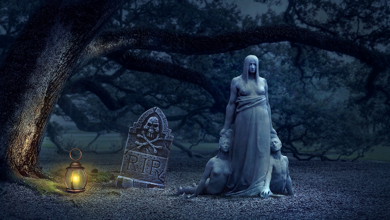 fantasy tombstone creepy free photo