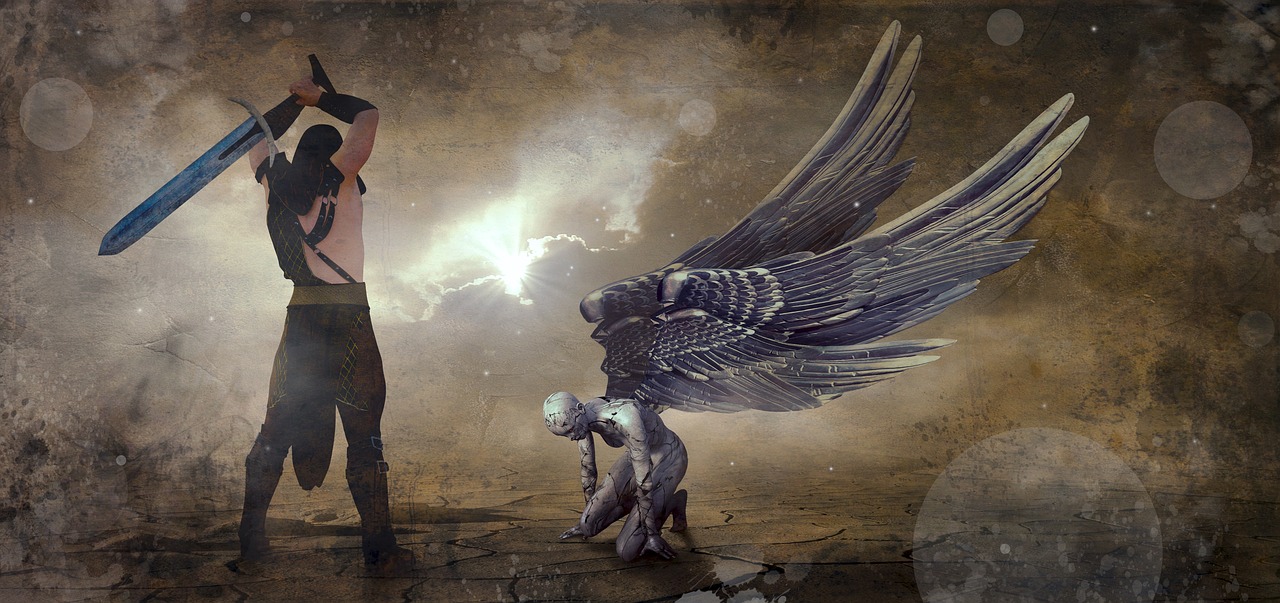 fantasy angel hangman free photo
