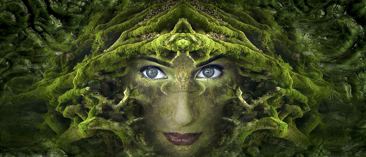 fantasy portrait root free photo