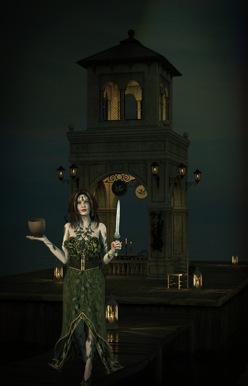 fantasy dark tower free photo
