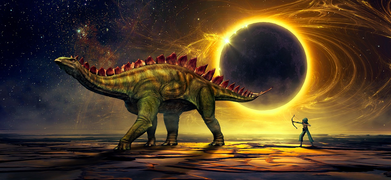 fantasy  science fiction  dinosaur free photo