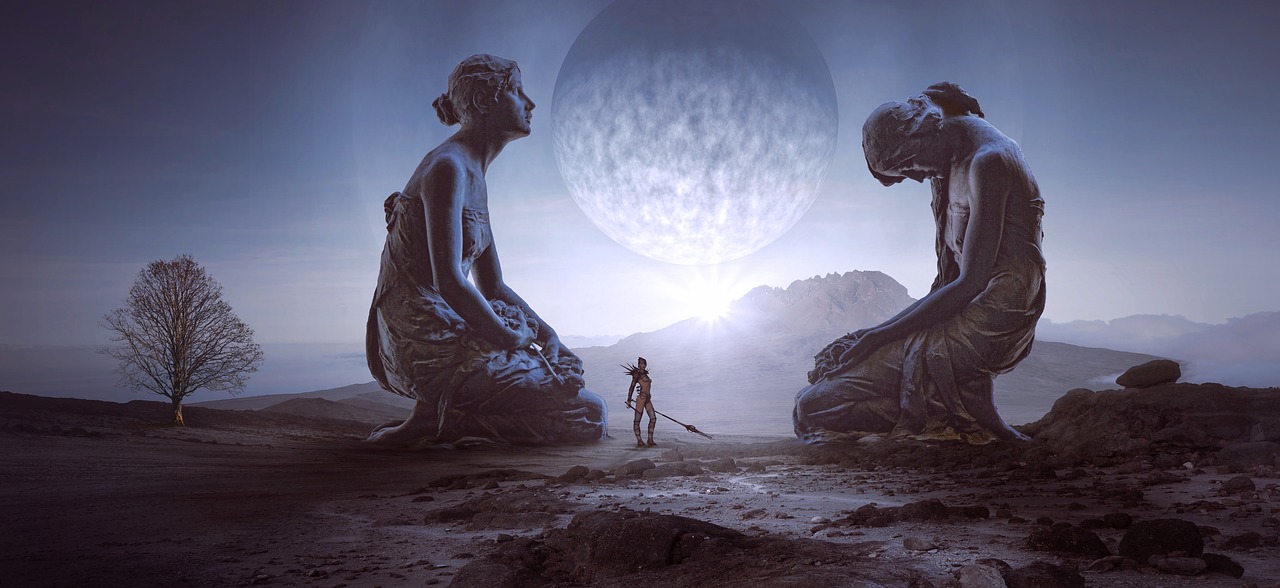 fantasy  figures  planet free photo