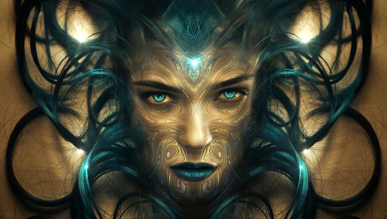 fantasy  portrait  face free photo