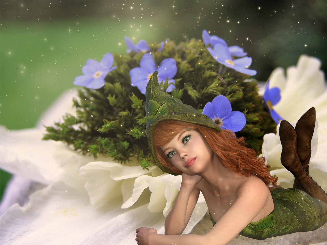 fantasy  elf  dreams free photo