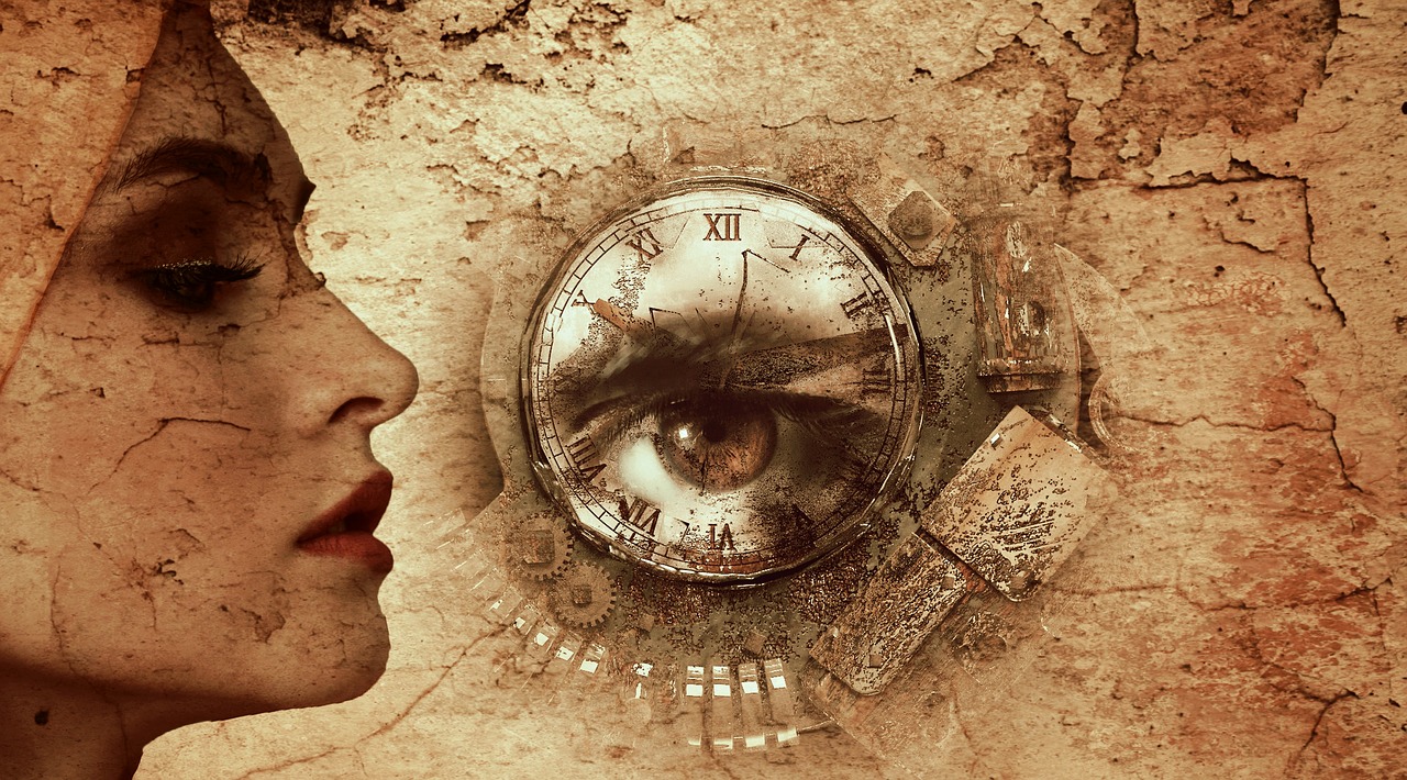 fantasy  woman  clock free photo