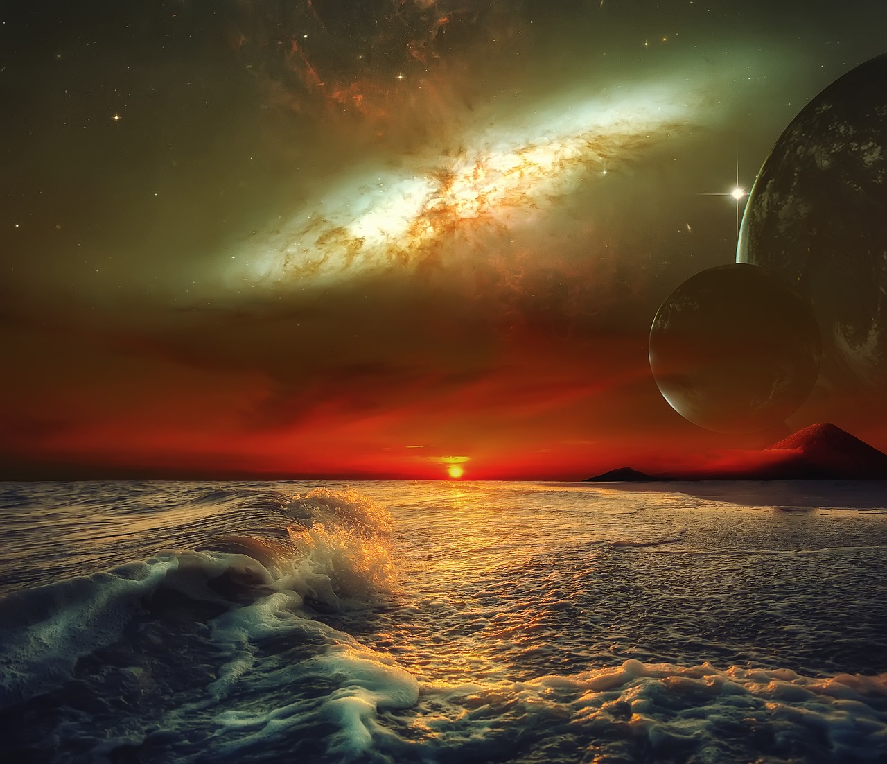 fantasy  cosmos  space free photo