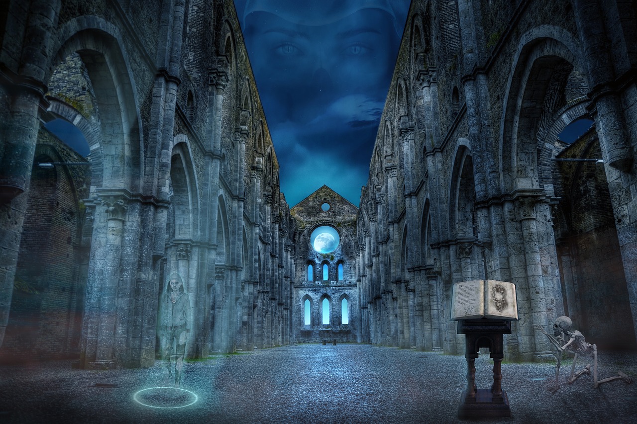 fantasy  ruins  gothic free photo