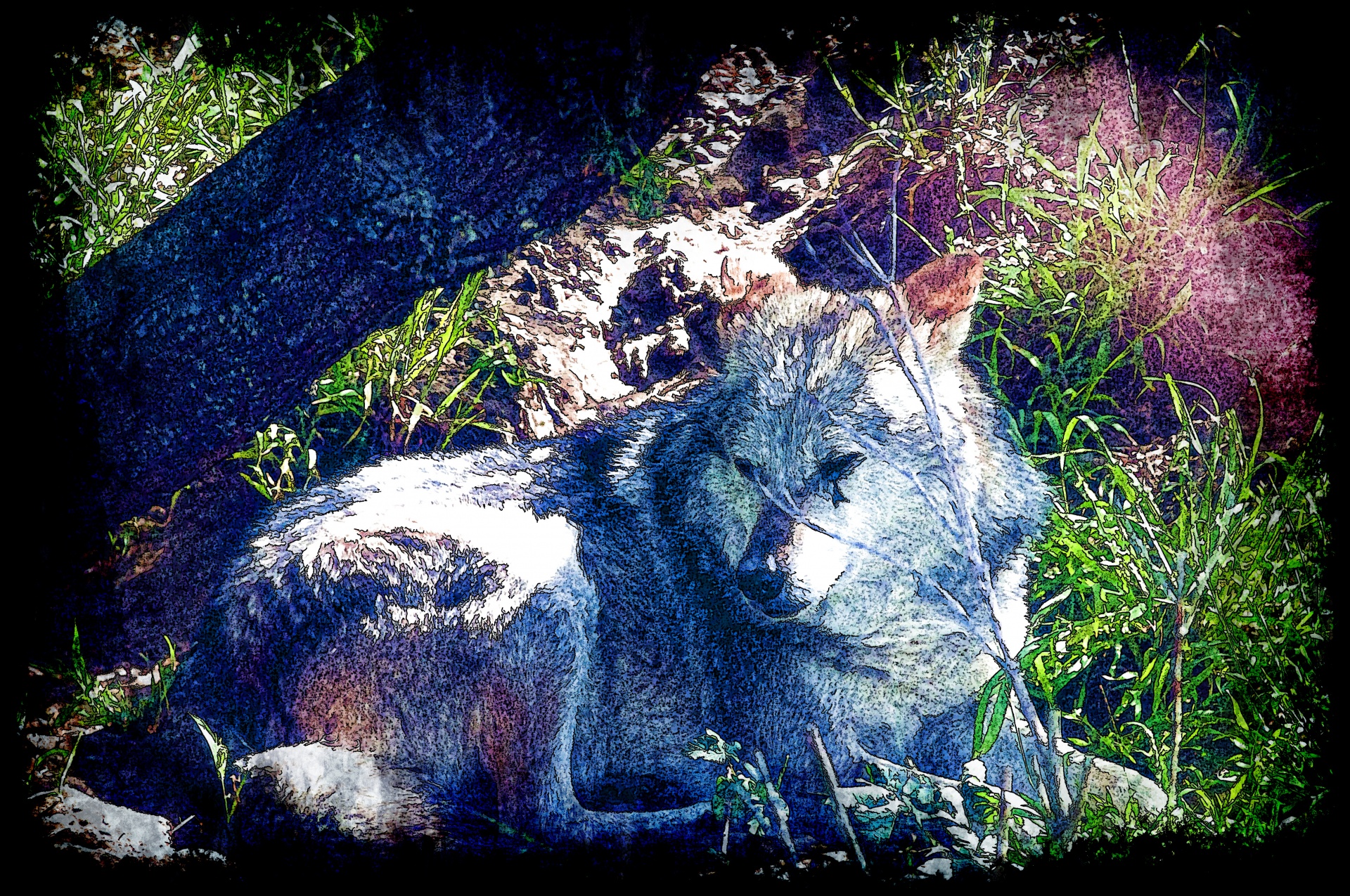 wolf wolves fantasy free photo