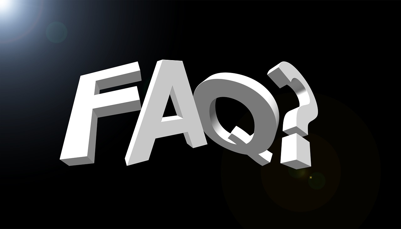 faq questions often free photo
