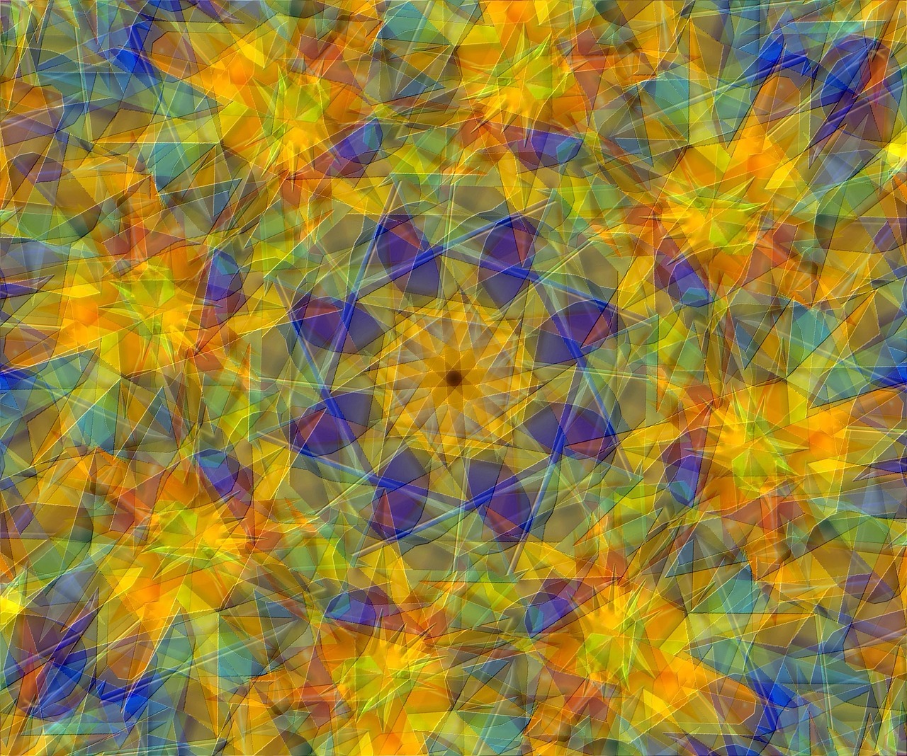 farbenpracht kaleidoscope colorful units free photo