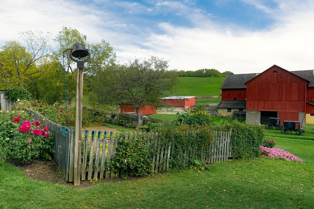 farm ohio amish free photo