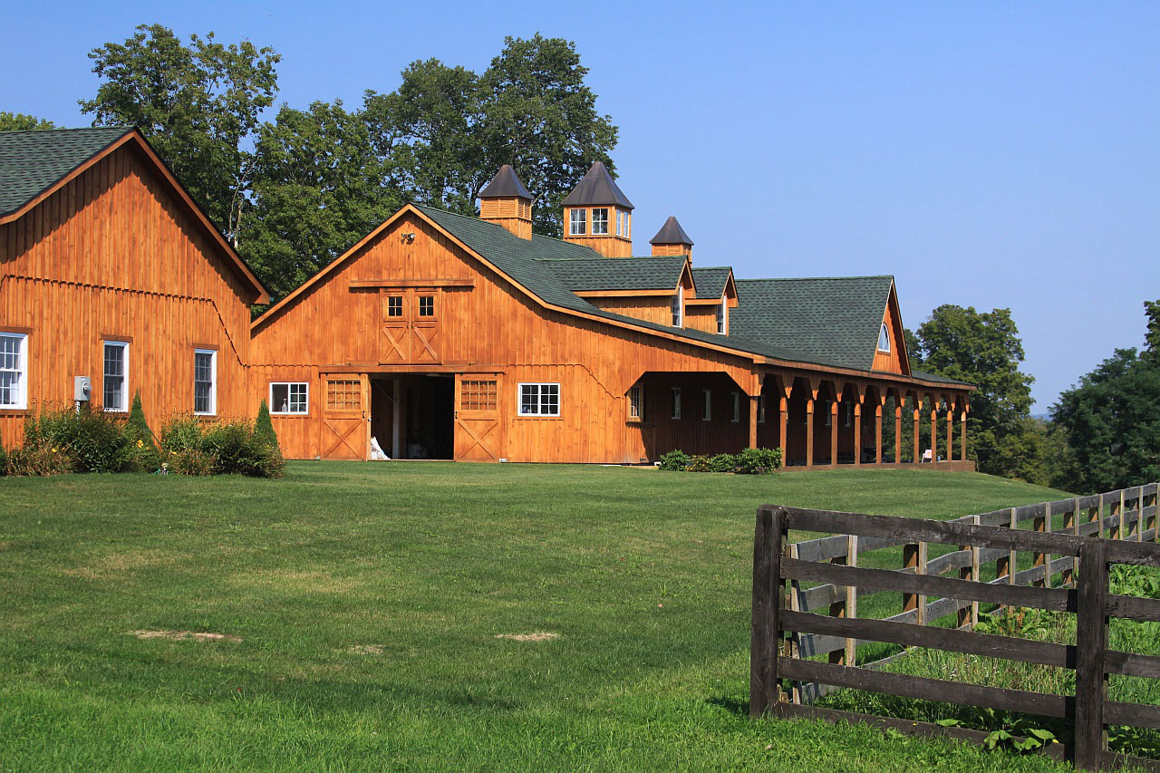 building farm wood free photo