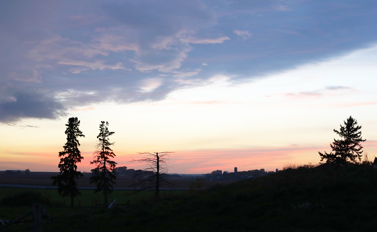 farm landscape wisconsin free photo