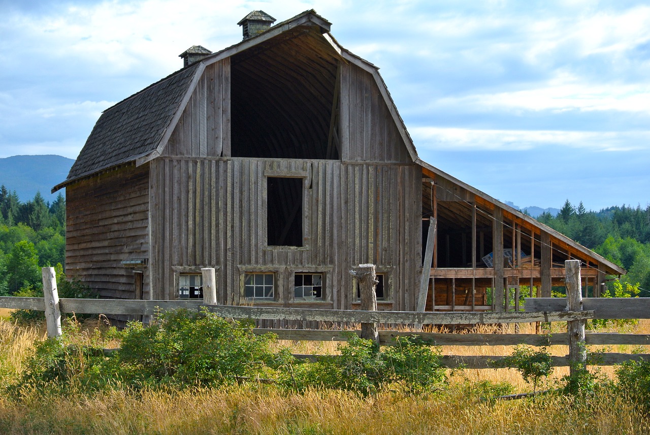 farm  barn  rural free photo