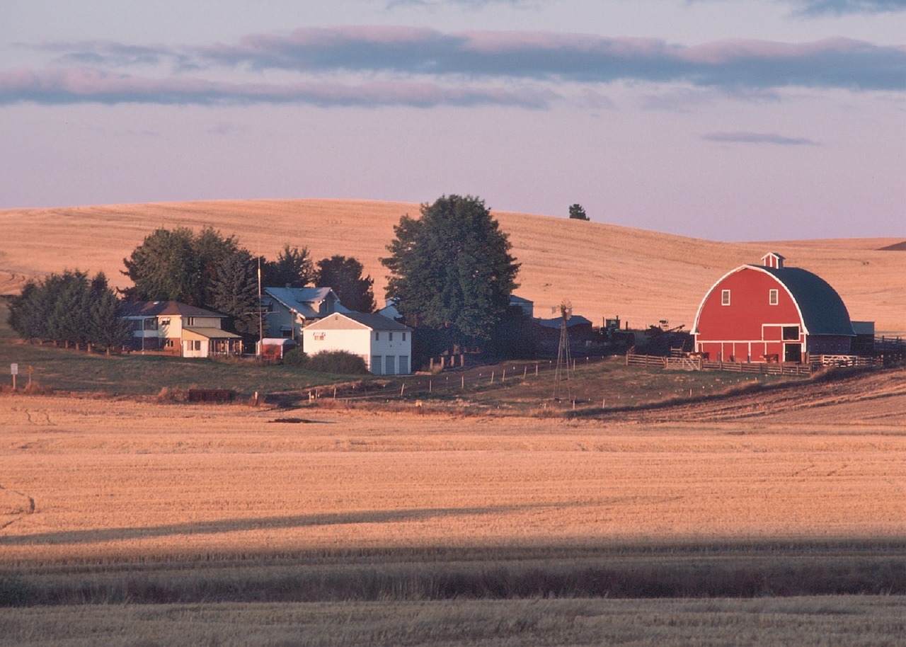 farm landscape rural free photo