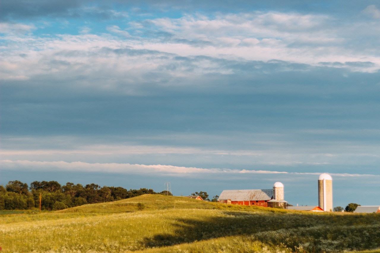 farm rural countryside free photo