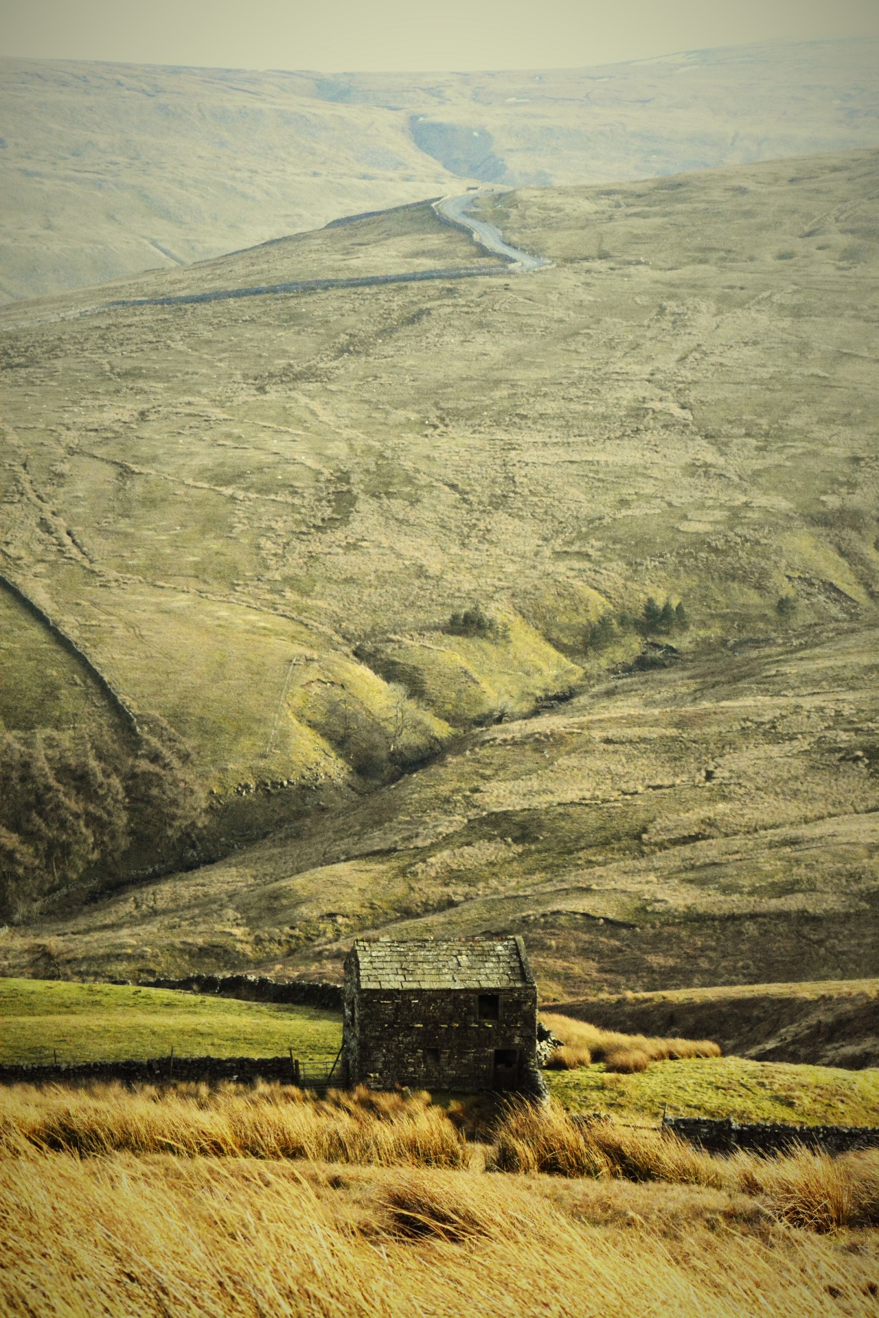 thwaite yorkshire dales countryside free photo