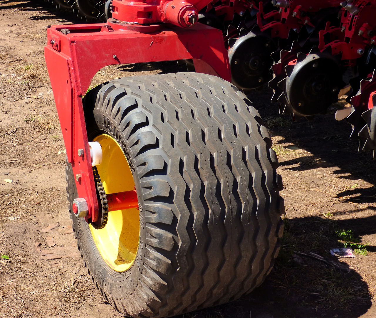 farm equipment tire rural tool free photo