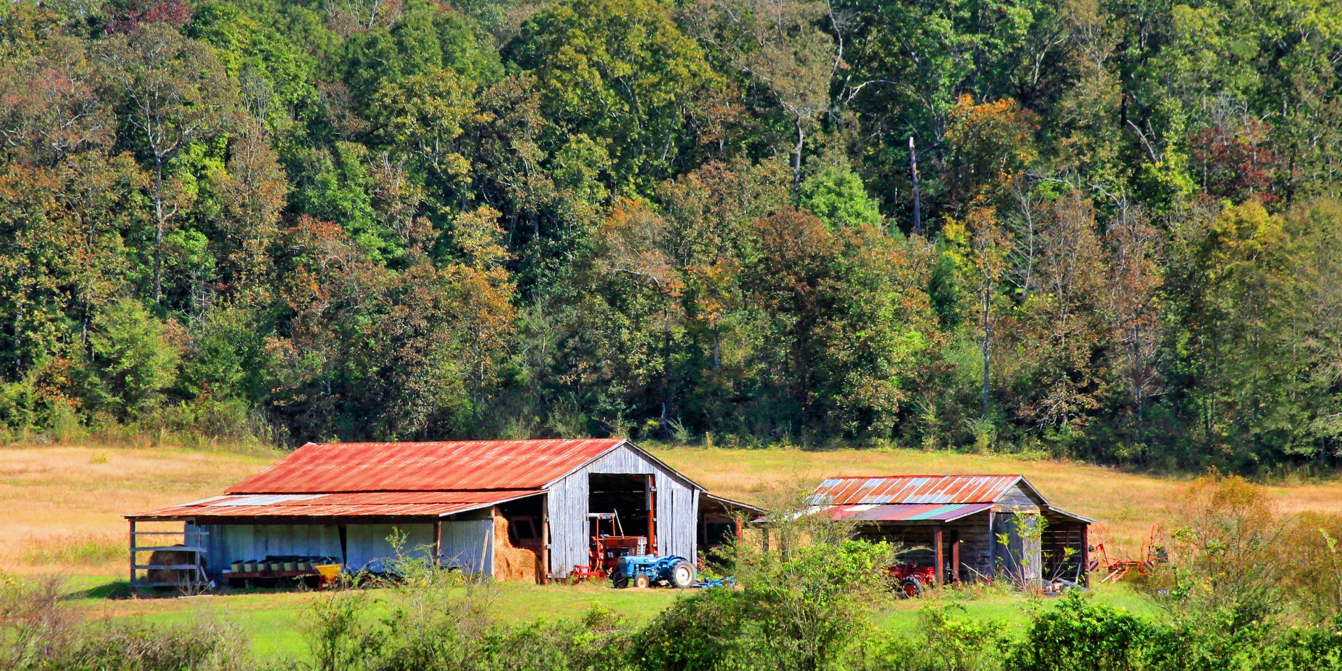 barn farm scene farm scene free photo