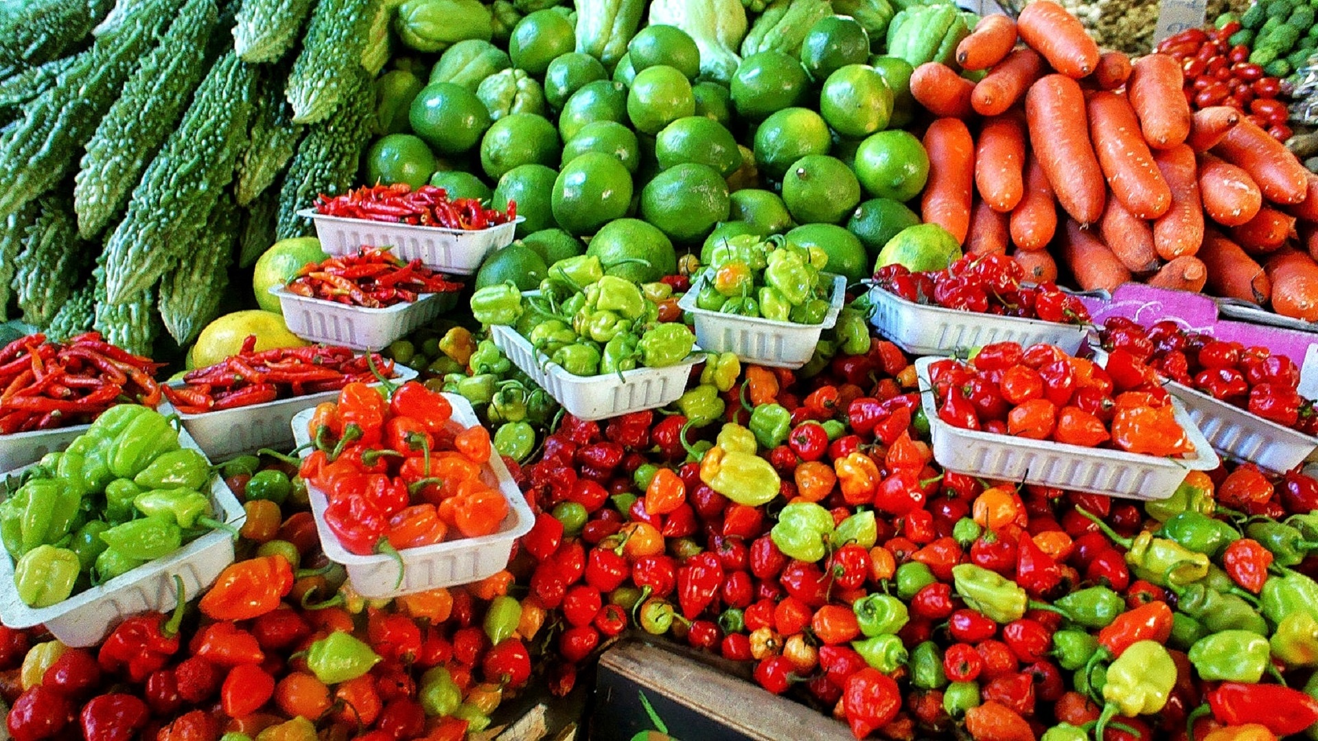 Farmers market,fresh,vegetable,ripe,various free image from