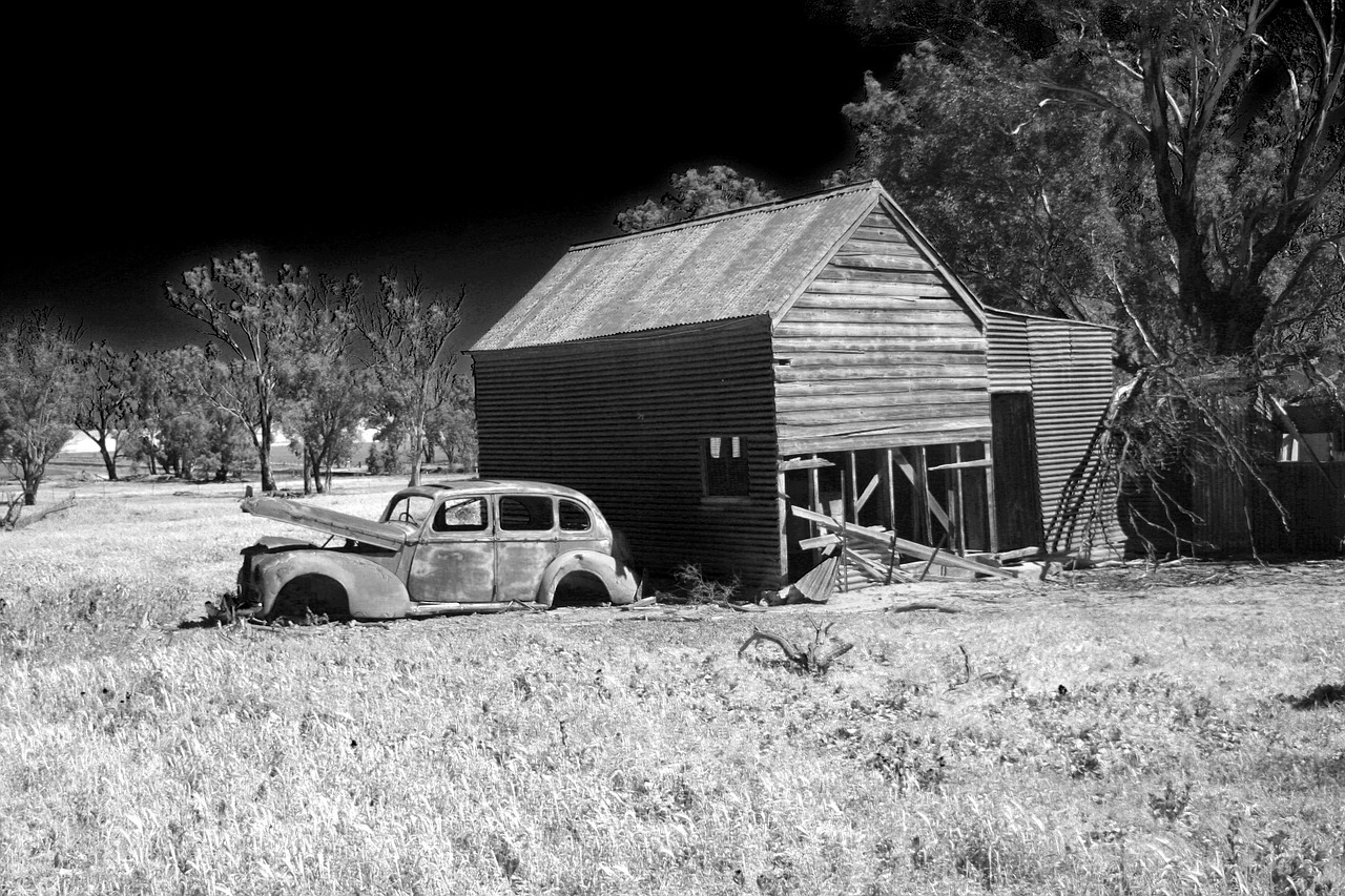 farmhouse abandoned monteagle free photo