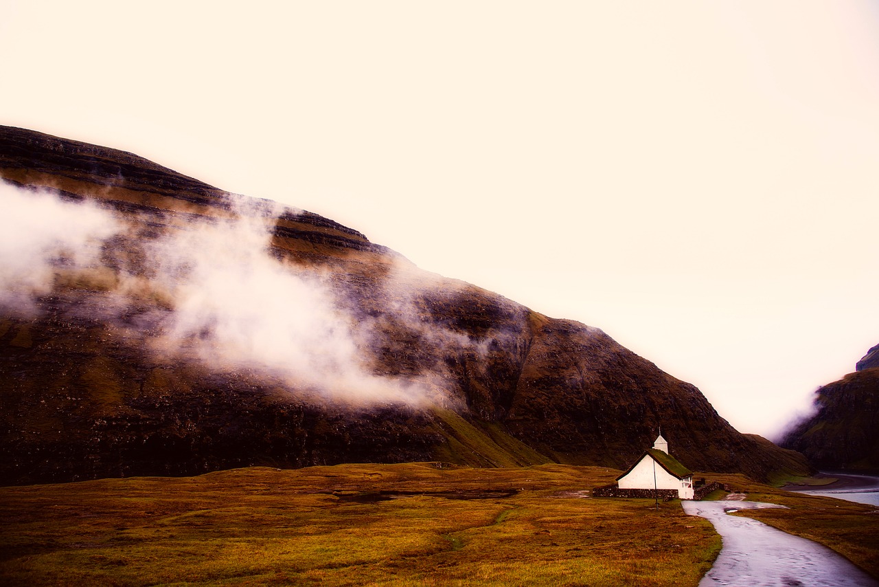 faroe islands sunrise morning free photo