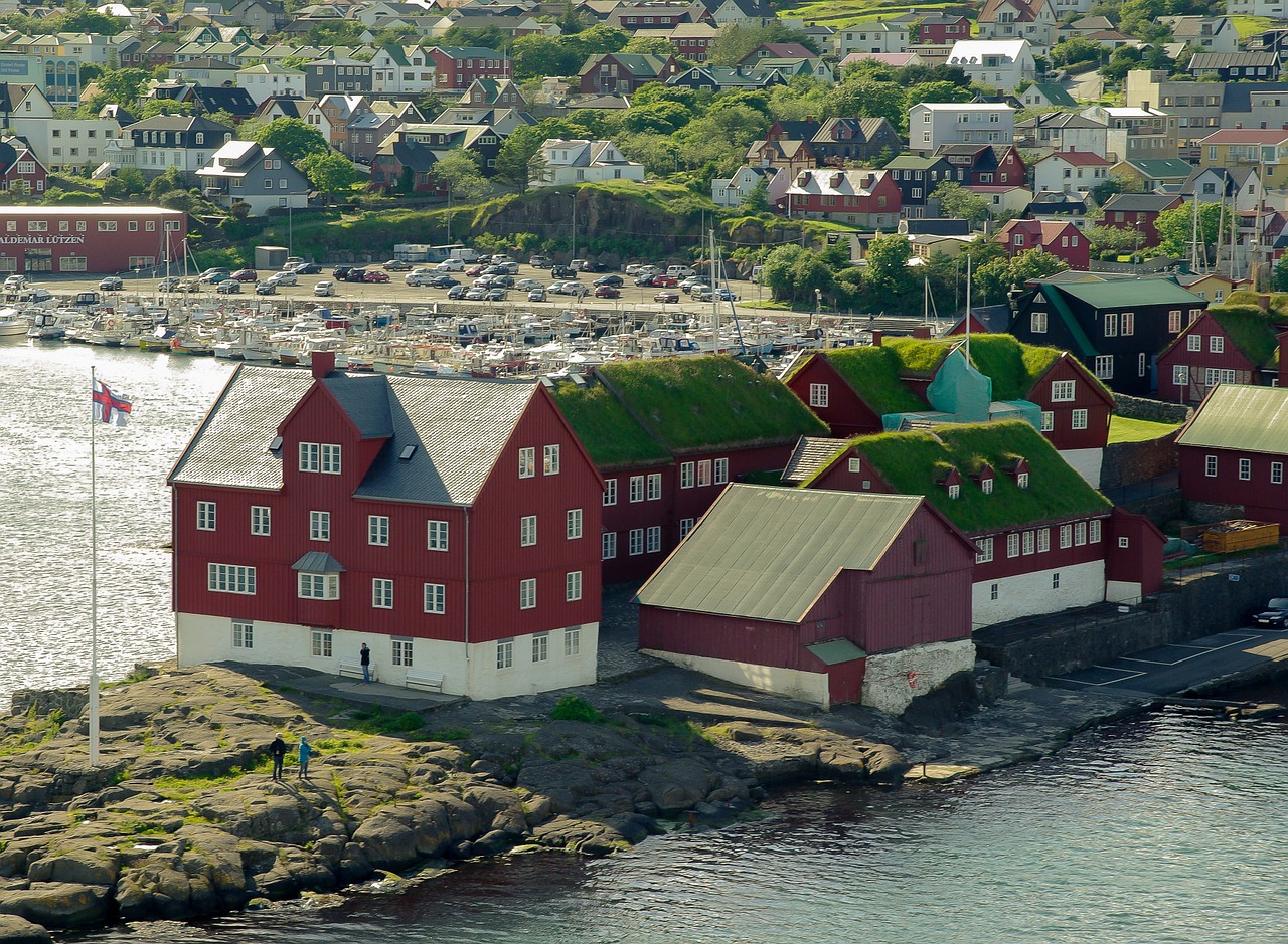 faroes thorshavn port free photo