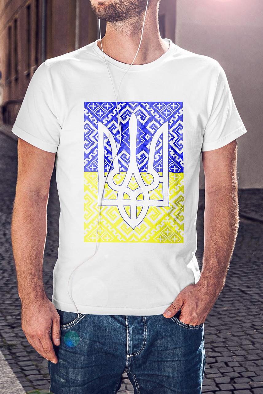 fashion ukraine t-shirt free photo