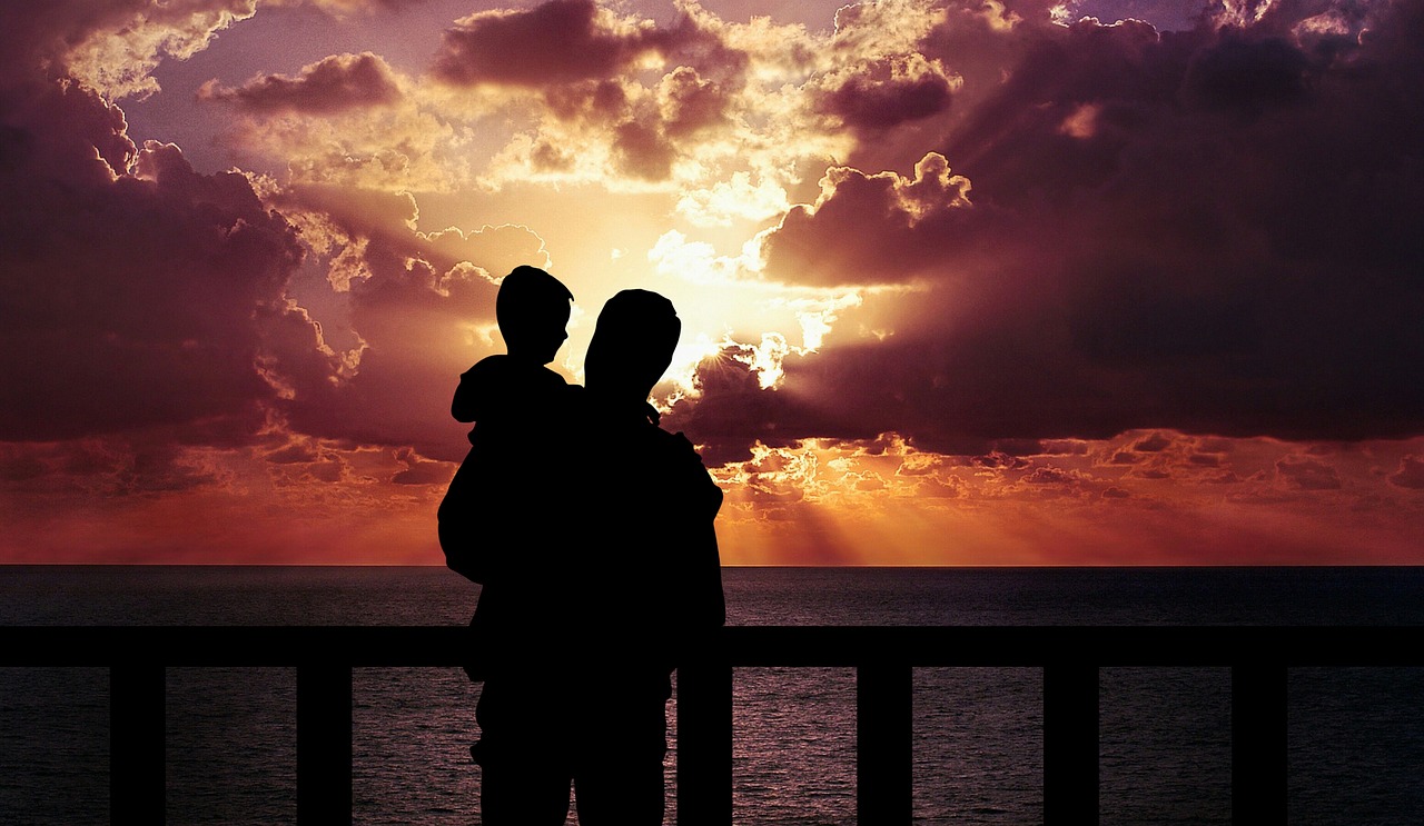 father and son  happiness  love free photo