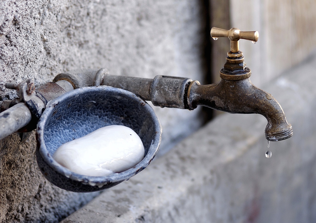 faucet soap hand washing free photo