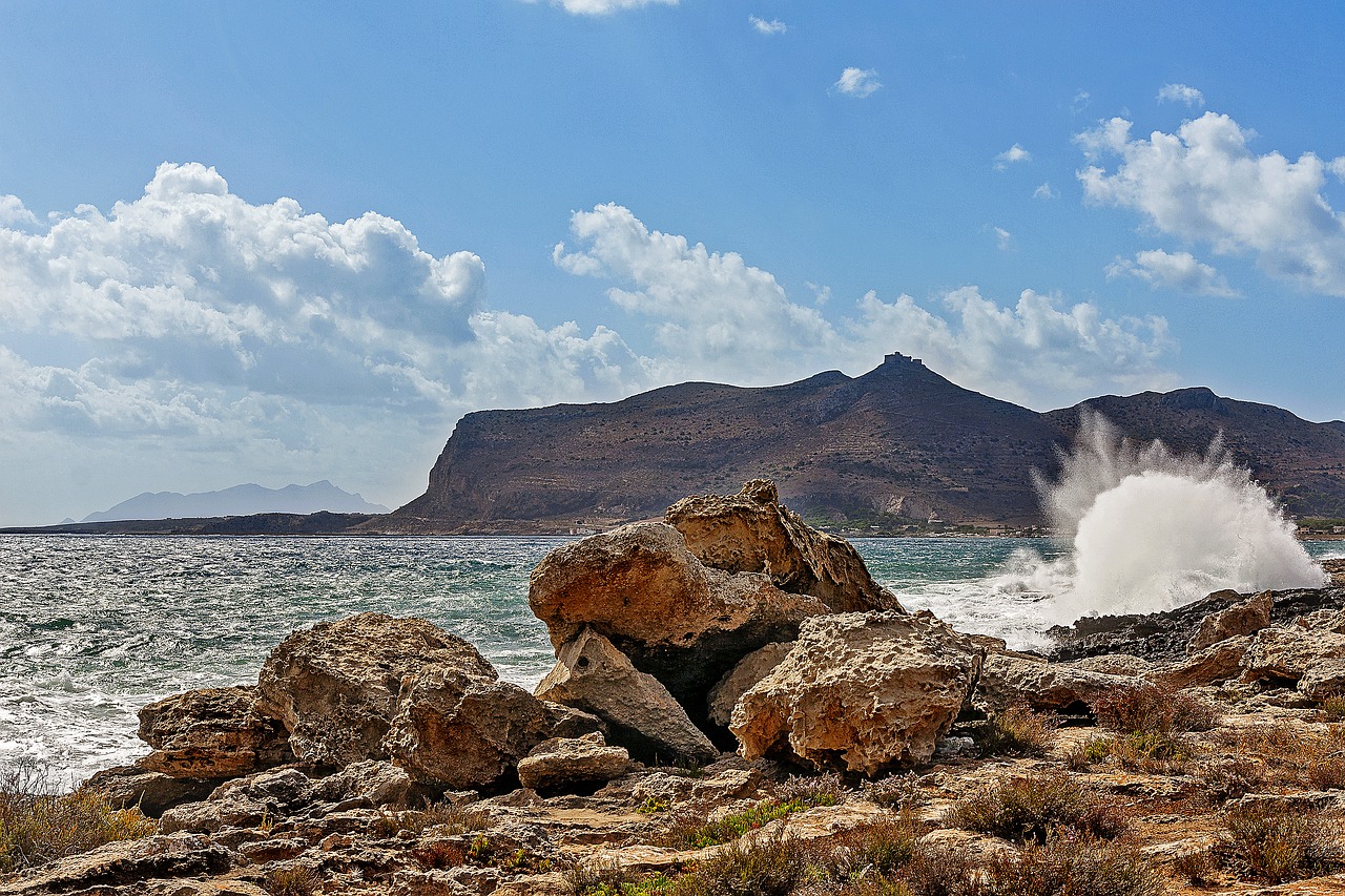 favignana island sea free photo