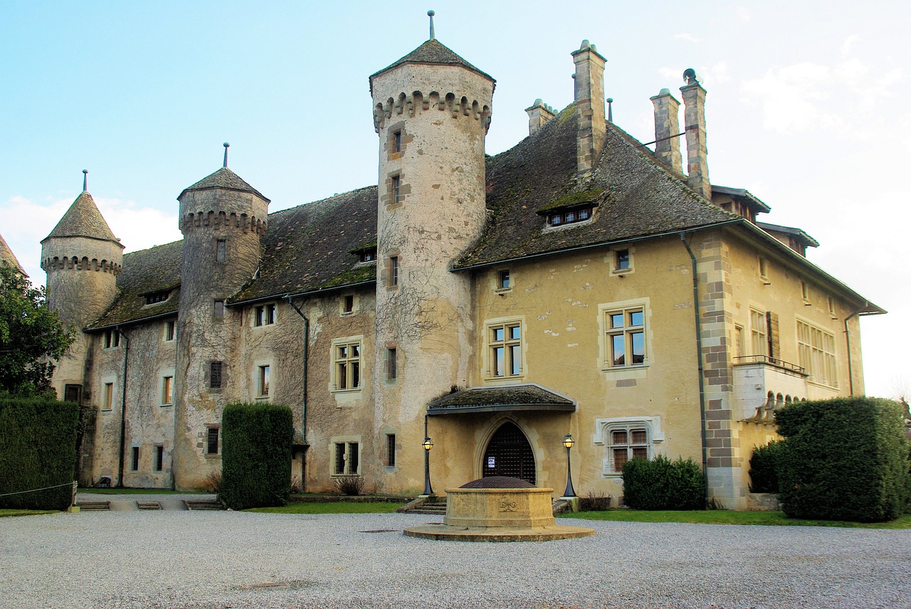 feast castle haute-savoie free photo