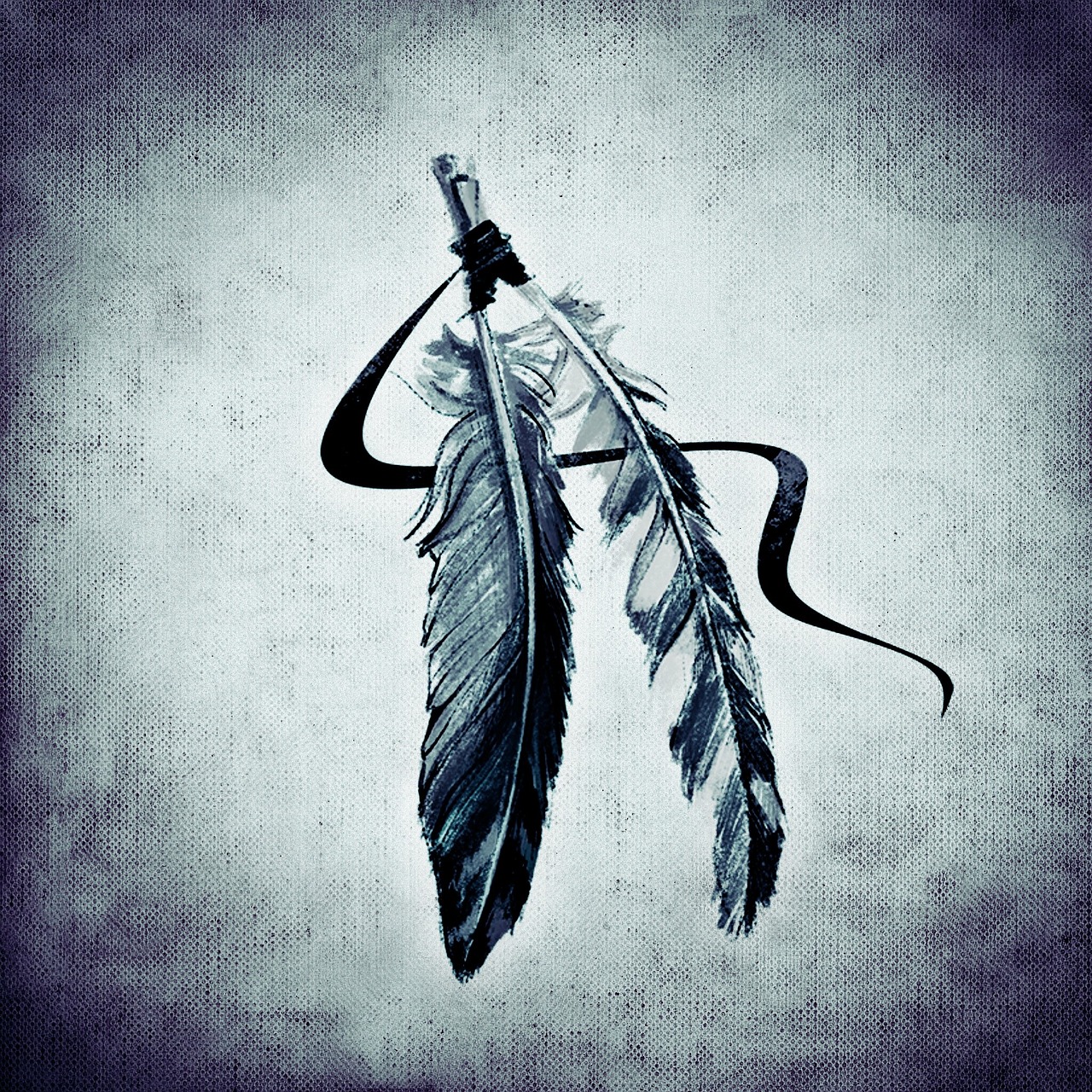 feather indian blue free photo