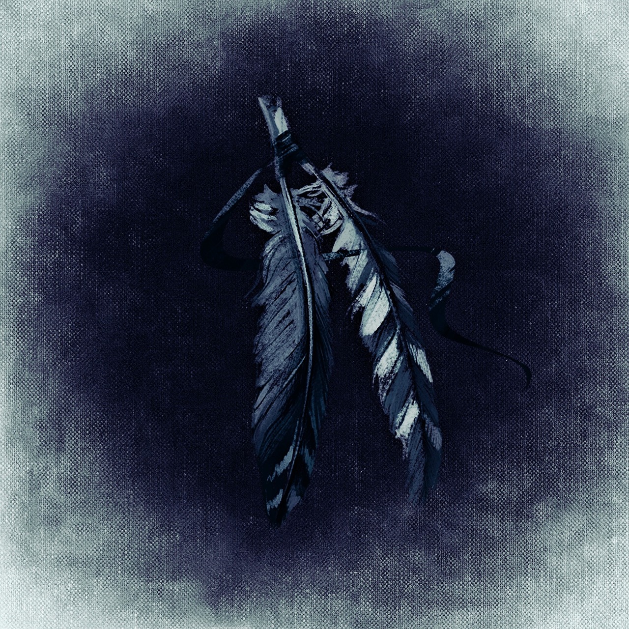 feather indian blue free photo