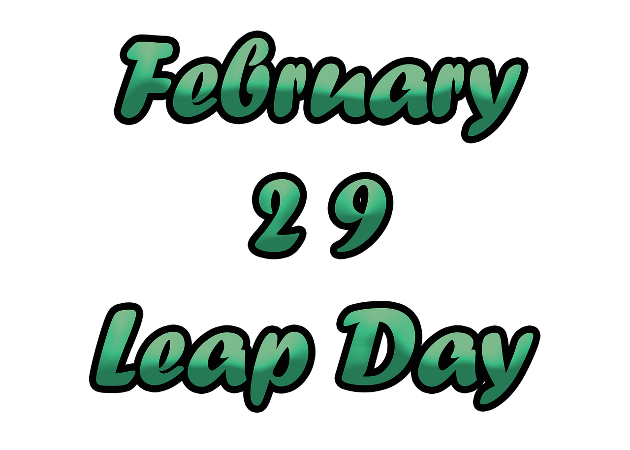 february 29 leap day leap year free photo