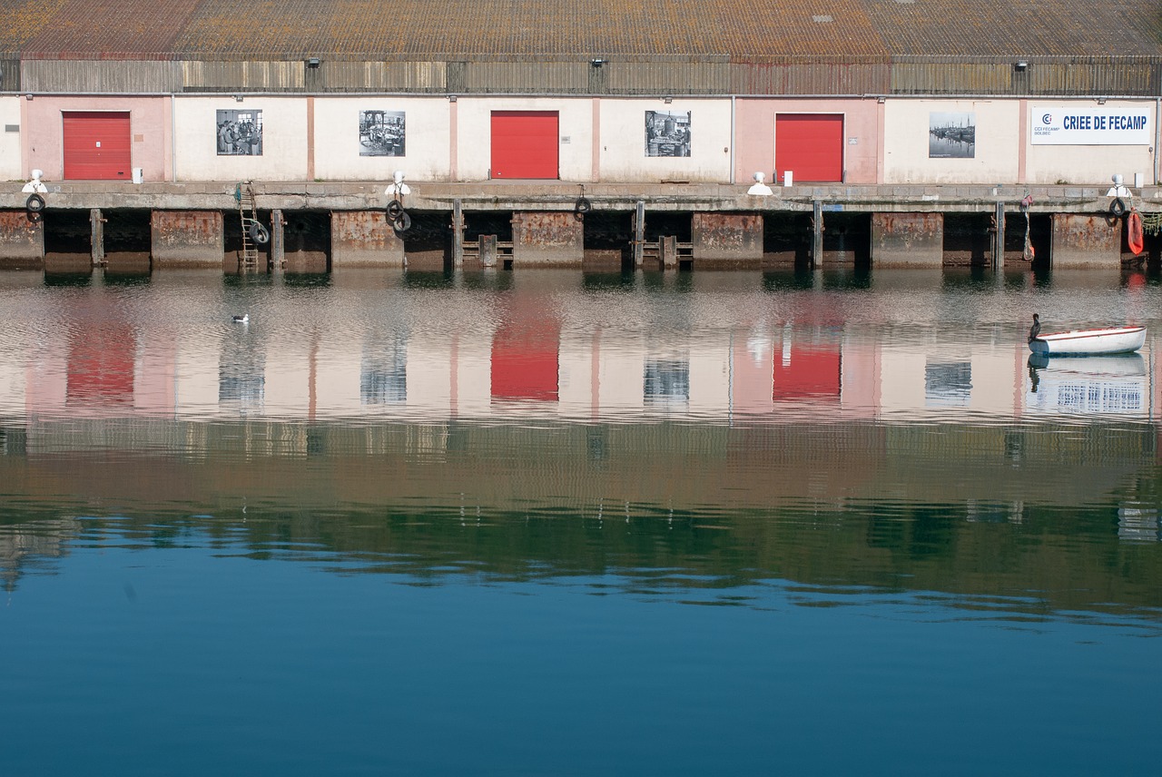 fécamp  france  port free photo