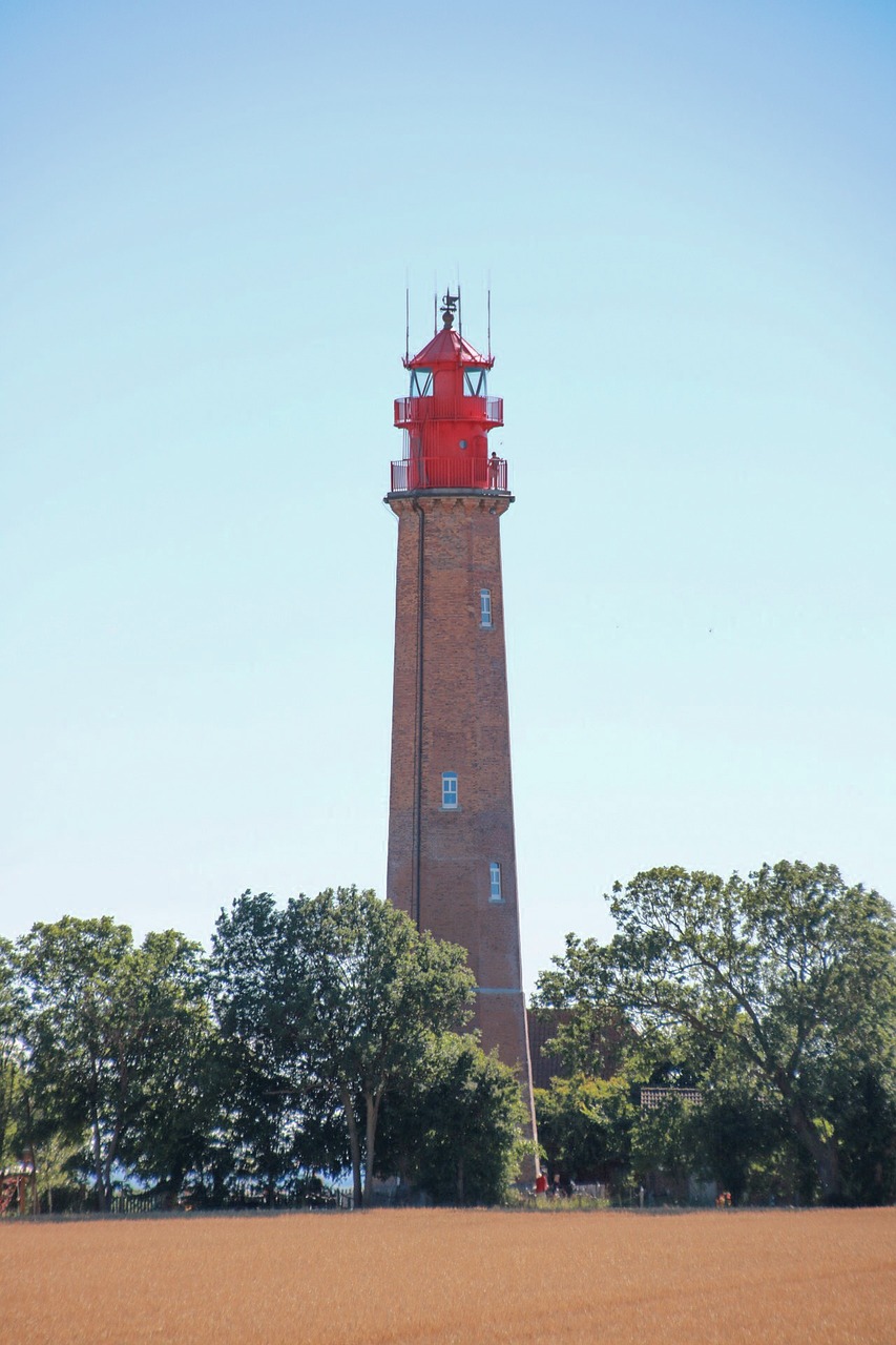 fehmarn lighthouse holiday free photo