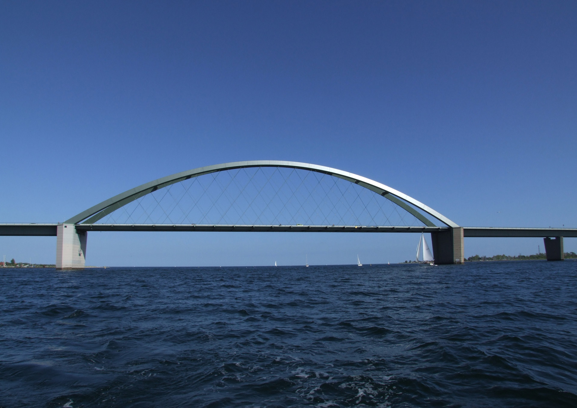 fehmarn baltic sea bridge free photo