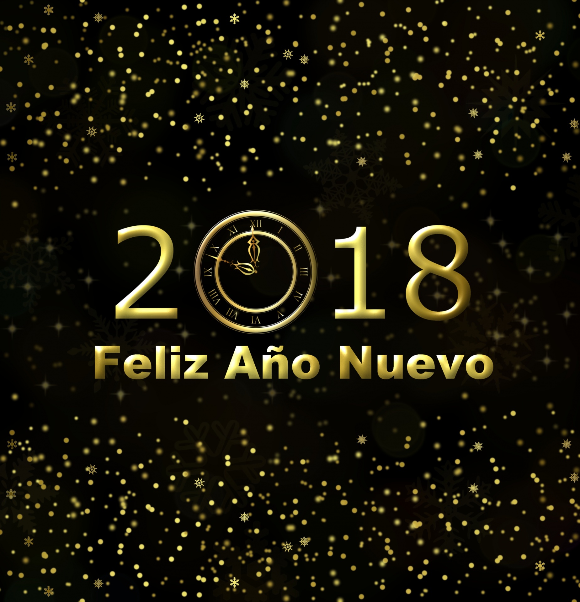happy 2018 new year free photo