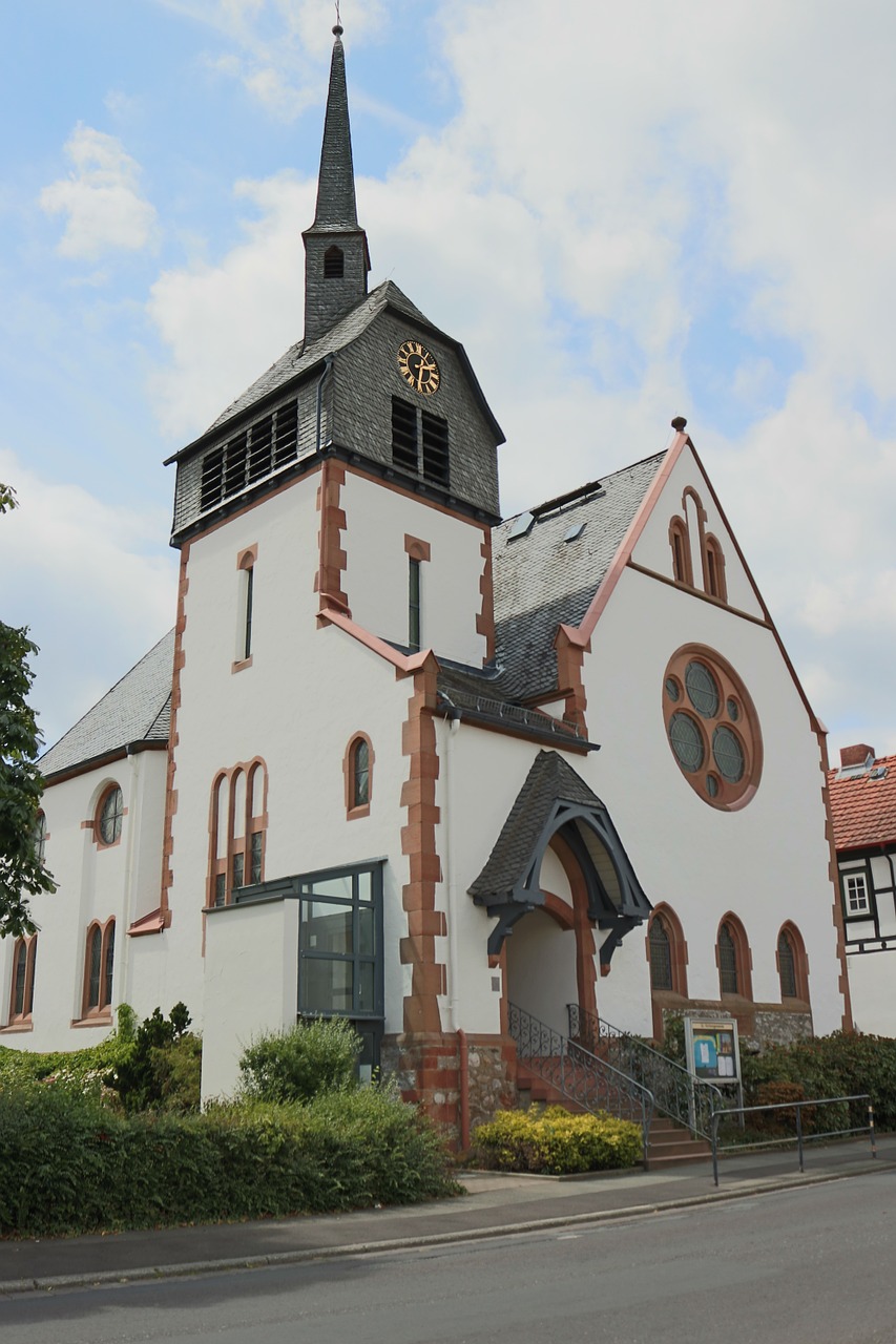 fellingshausen church evangelical church free photo