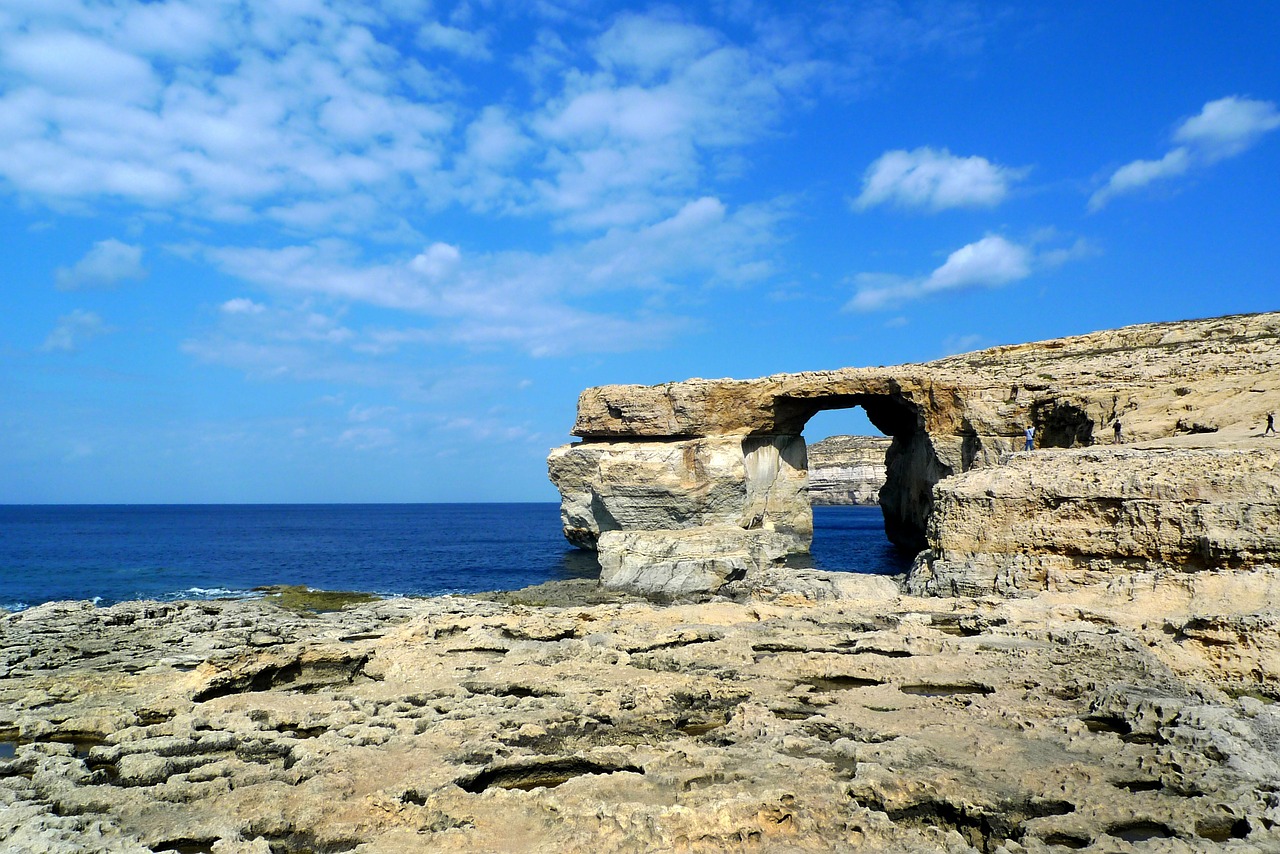 felsentor sea gozo free photo