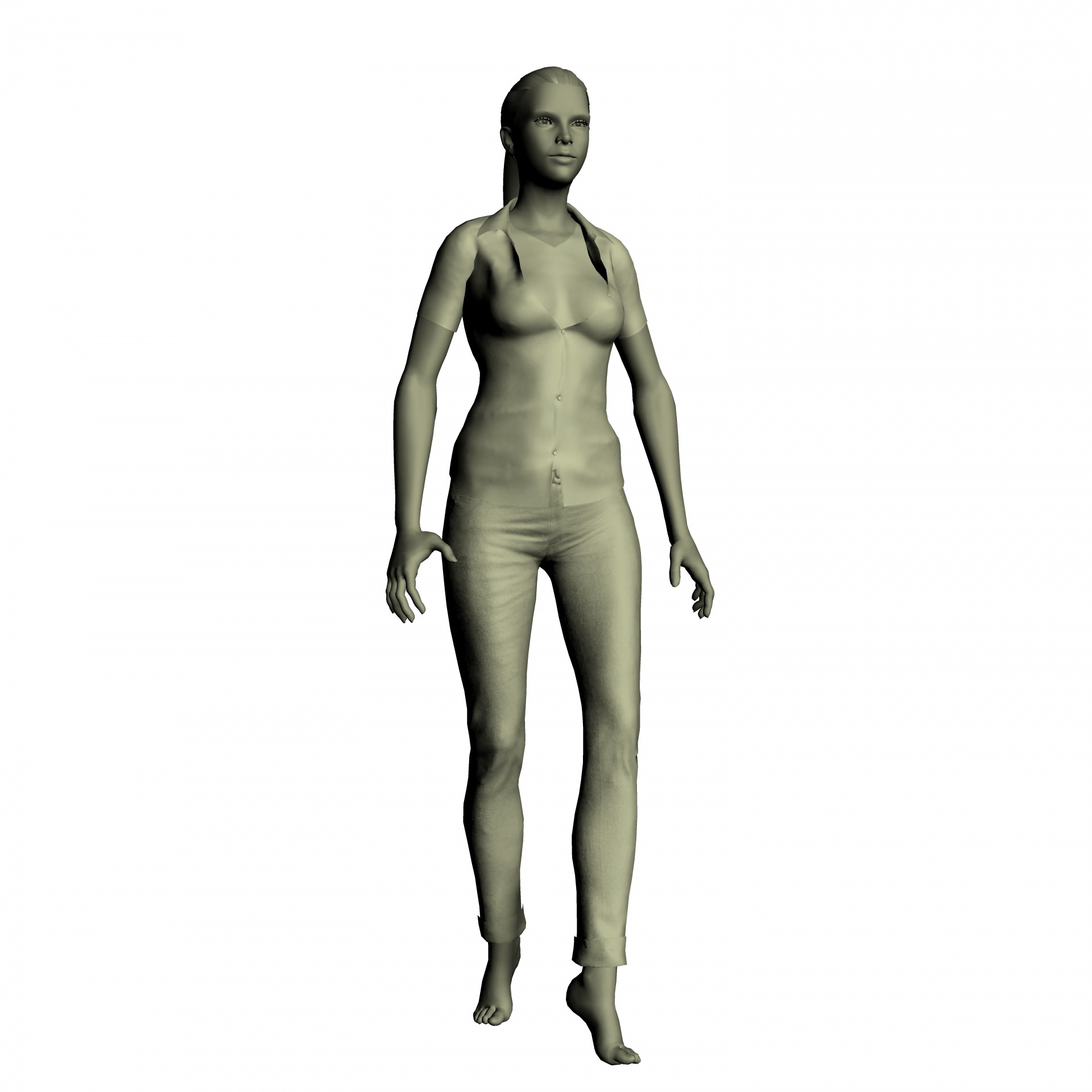 female mannequin standing free photo