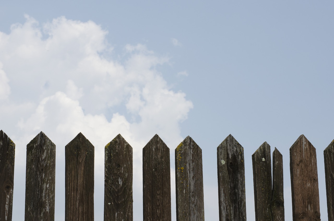 fence sky free pictures free photo