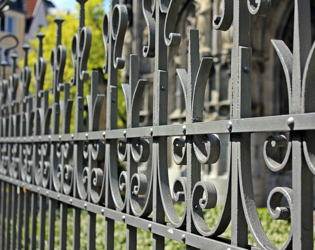 fence fencing fenced free photo