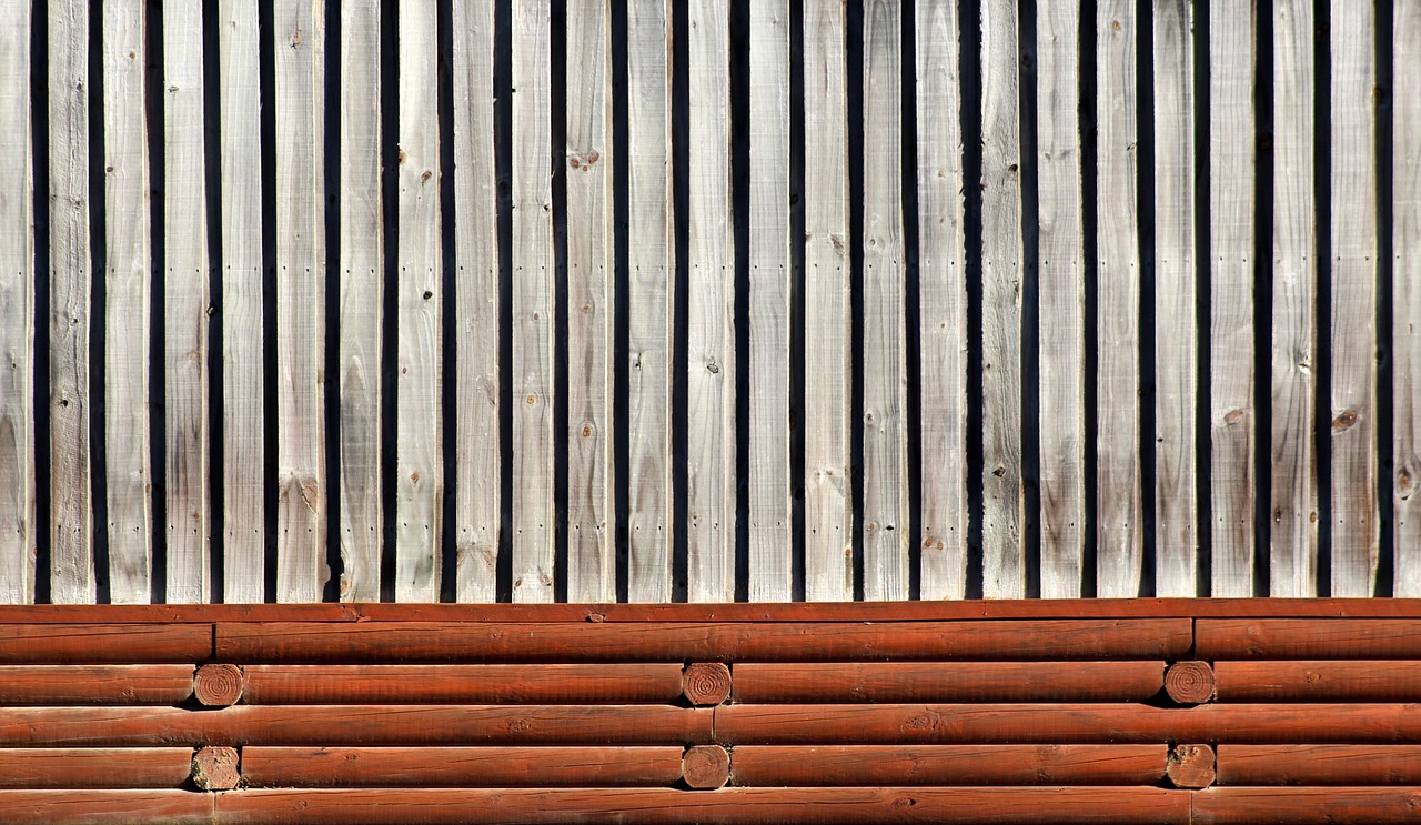 fence brown timber free photo