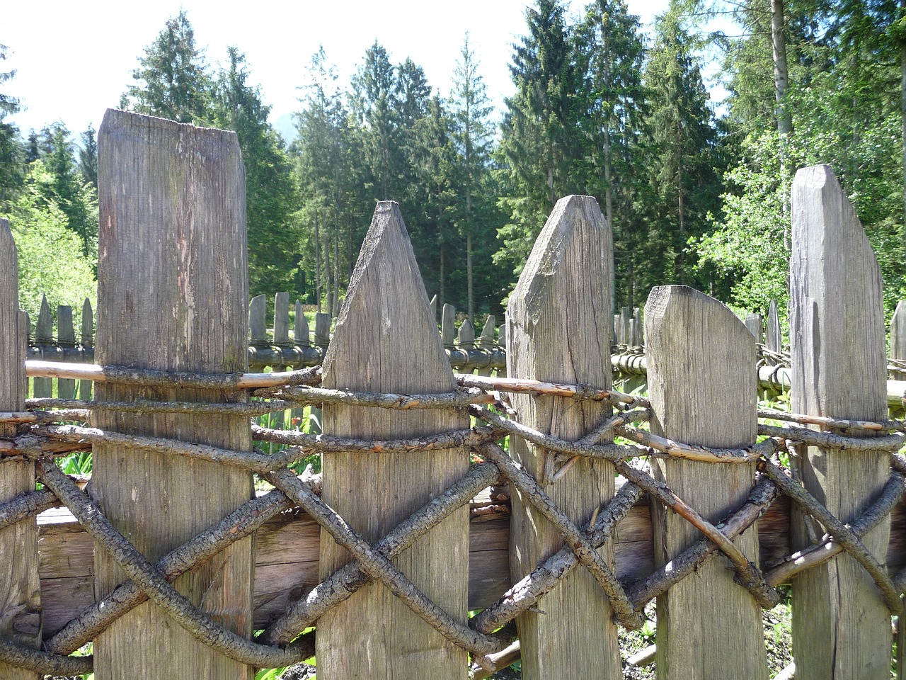 fence wood weathered free photo